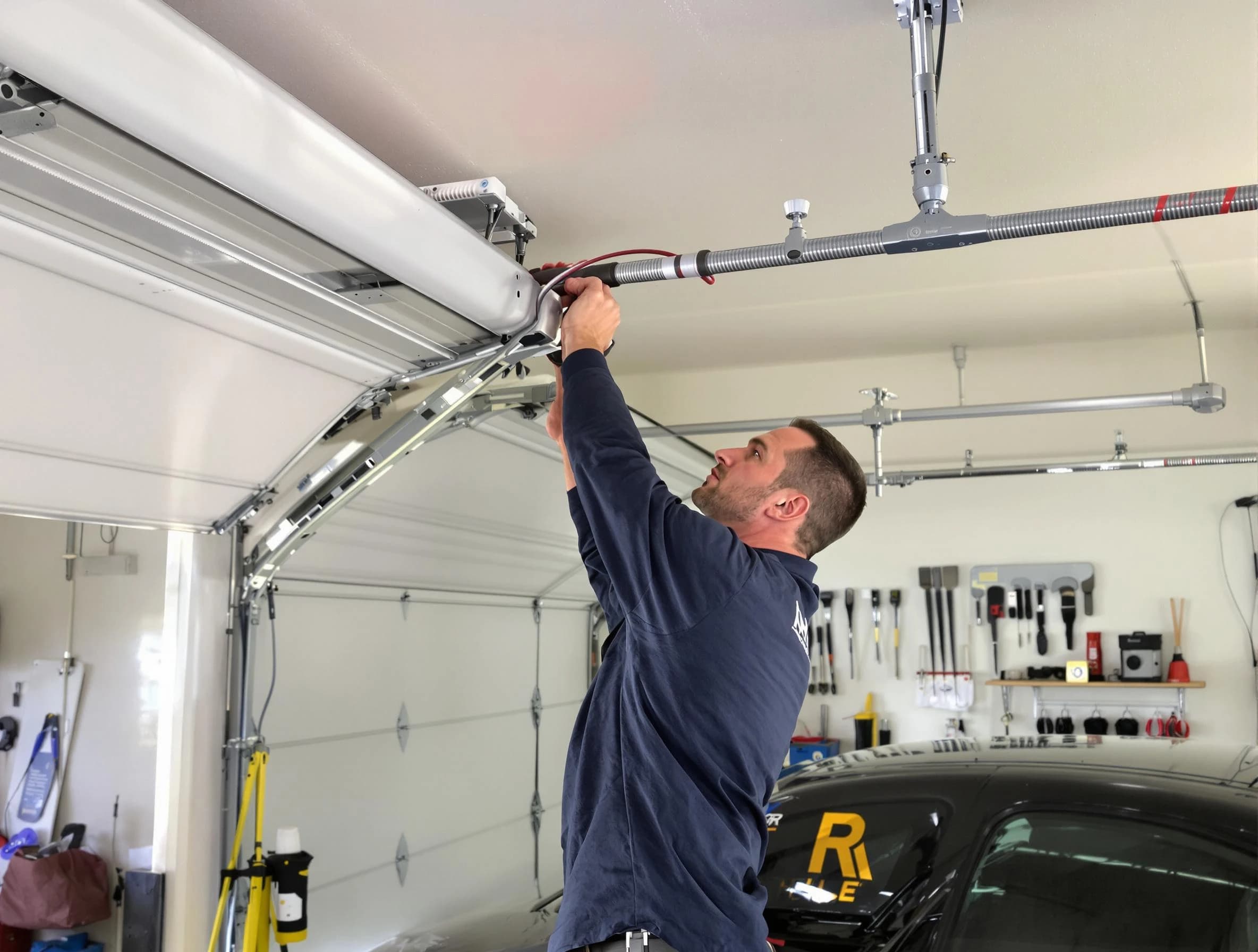 Northglenn Garage Door Repair technician performing garage door cable repair in Northglenn