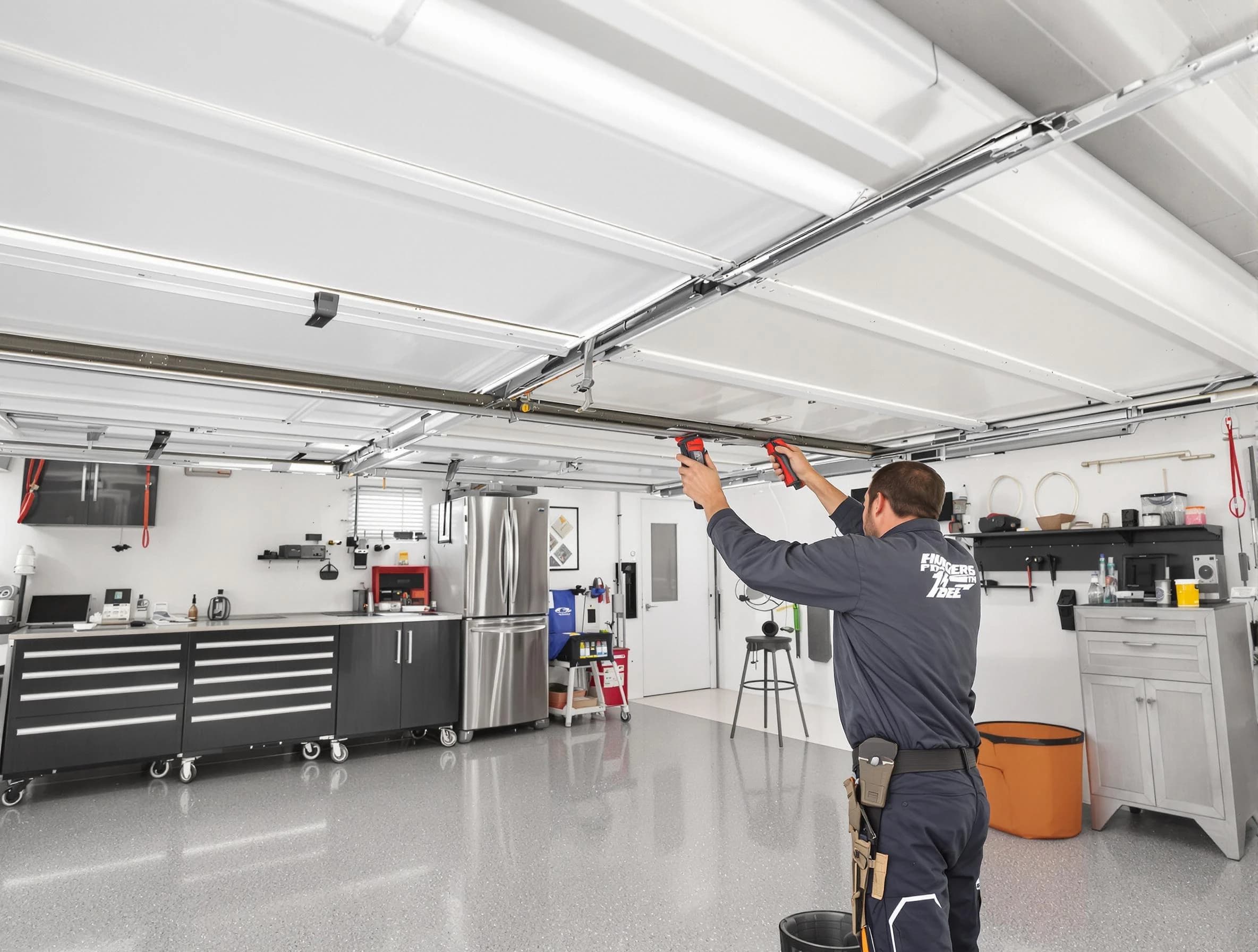 Overhead garage door repair service by Northglenn Garage Door Repair in Northglenn