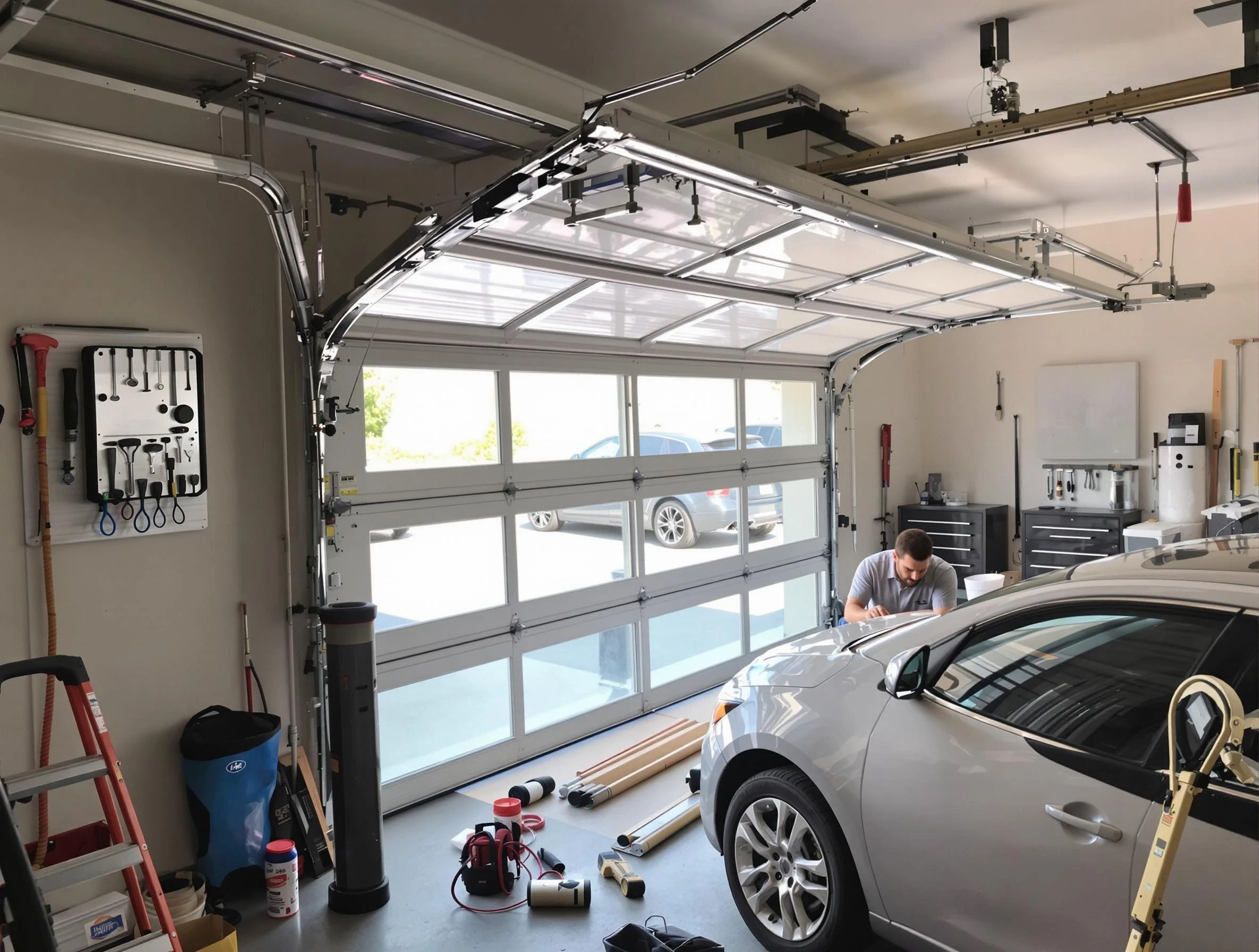 Garage door noise reduction service by Northglenn Garage Door Repair in Northglenn