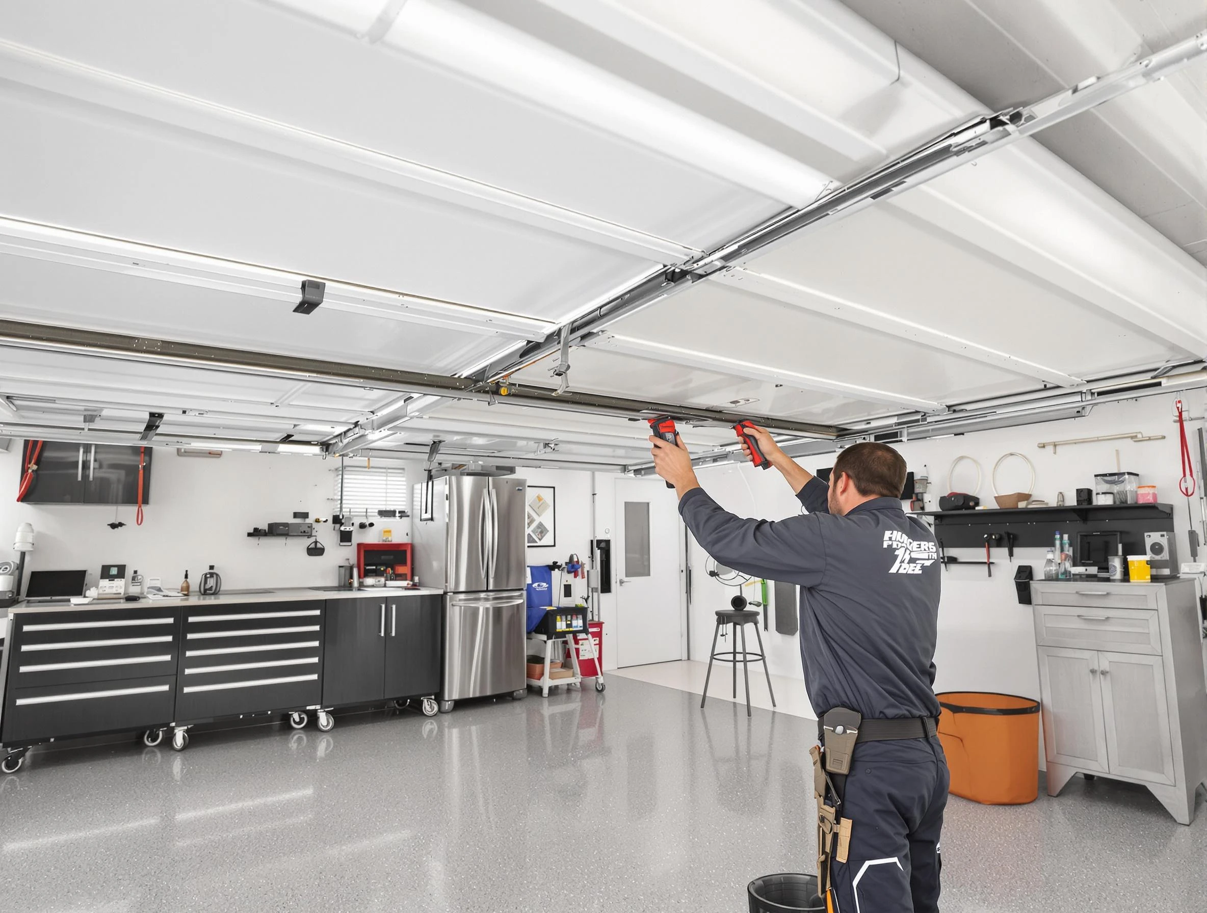 Overhead garage door repair service by Northglenn Garage Door Repair in Northglenn