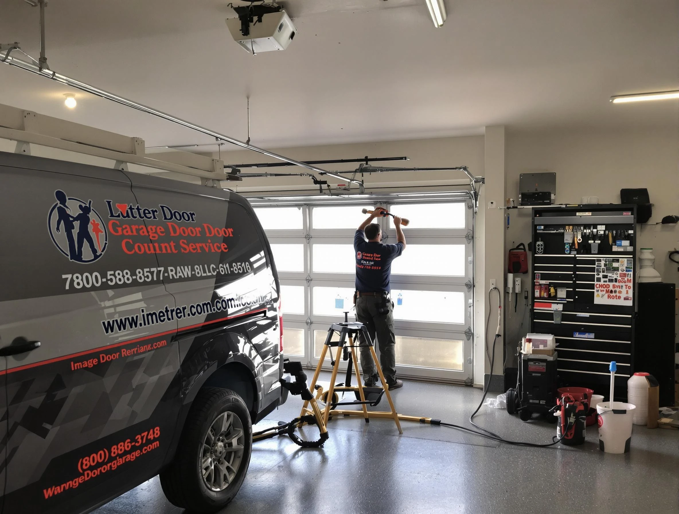 Northglenn Garage Door Repair rapid response team performing same-day repair in Northglenn